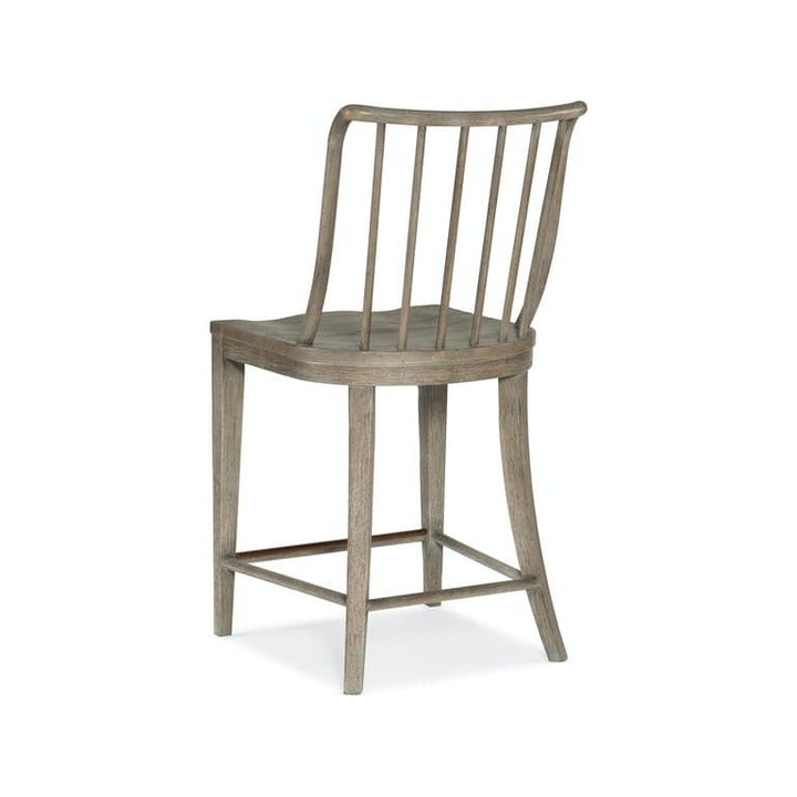 Island Counter Chair - White