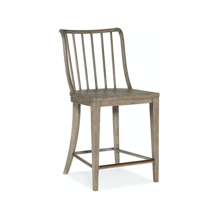 Island Counter Chair - White