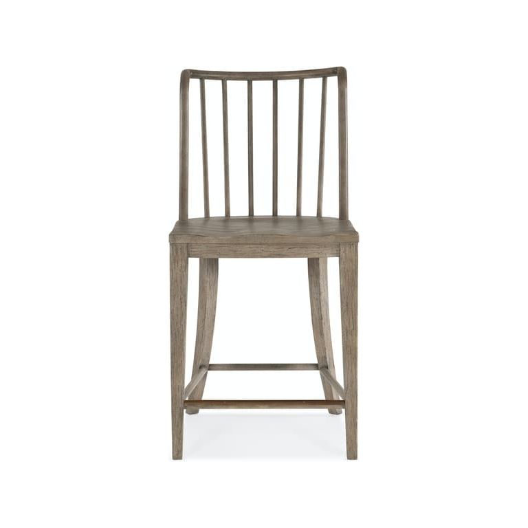 Island Counter Chair - White