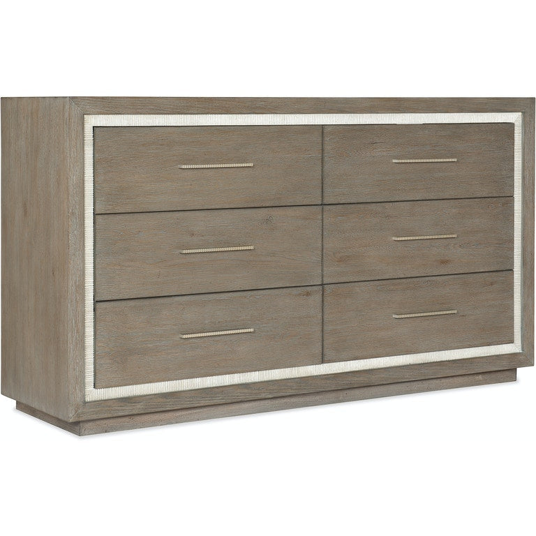 Mainstay Six Drawer Dresser-Hooker-HOOKER-6350-90002-95-Dressers-1-France and Son