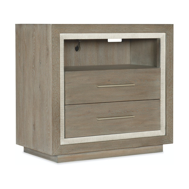 Nightstands Serenity Balboa Two Drawer Nightstand