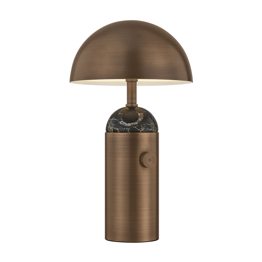 Parkston Rechargeable Table Lamp - Historic Bronze