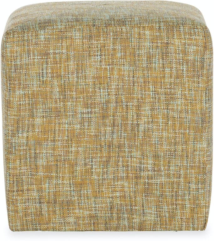 Lolo Cube Ottoman-Hooker Furniture Custom-HFC-6383-Stools & Ottomans-2-France and Son