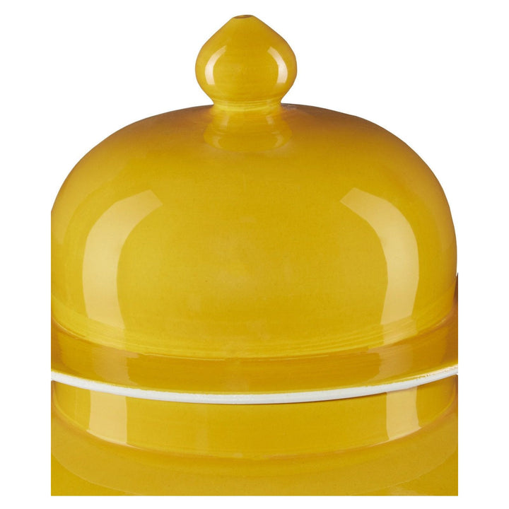 Imperial Large Yellow Temple Jar