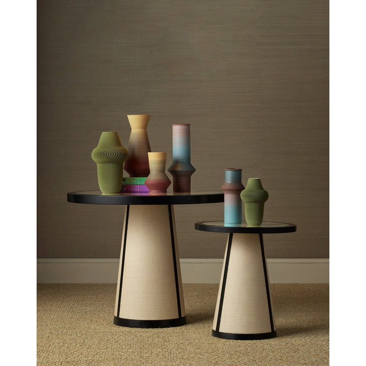 Deanna Raffia Entry Table