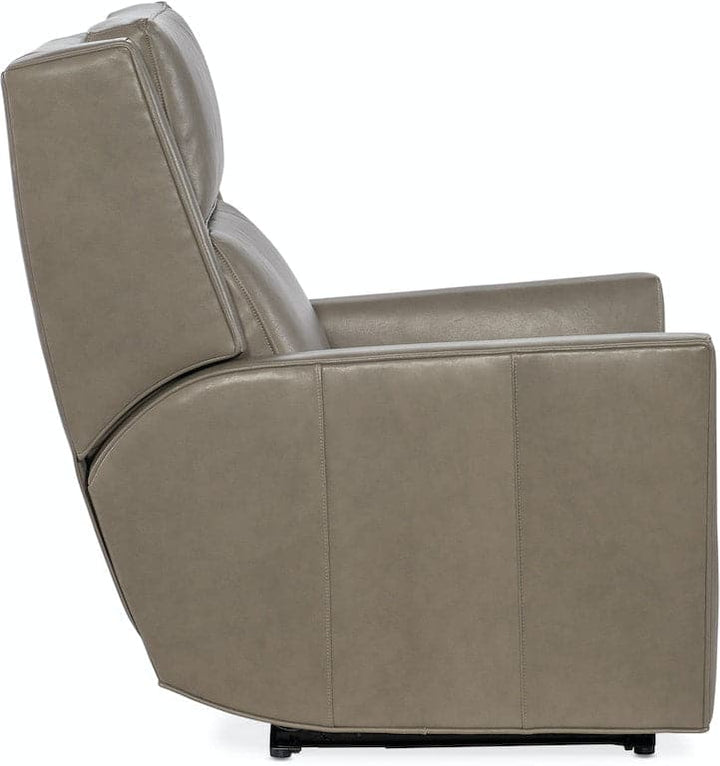 Sky Zero Gravity Recliner with Power Headrest In Bleach White Leather-Bradington Young-STOCK-BradingtonYoung-6450ZG-PH-Lounge Chairs-4-France and Son