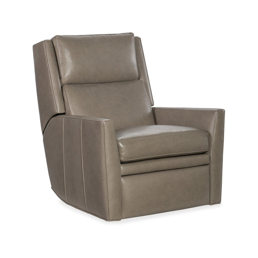 Sky Zero Gravity Recliner with Power Headrest In Bleach White Leather-Bradington Young-STOCK-BradingtonYoung-6450ZG-PH-Lounge Chairs-1-France and Son