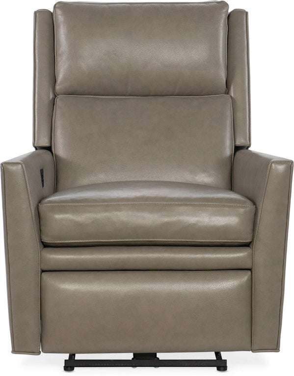 Sky Zero Gravity Recliner with Power Headrest In Bleach White Leather-Bradington Young-STOCK-BradingtonYoung-6450ZG-PH-Lounge Chairs-5-France and Son
