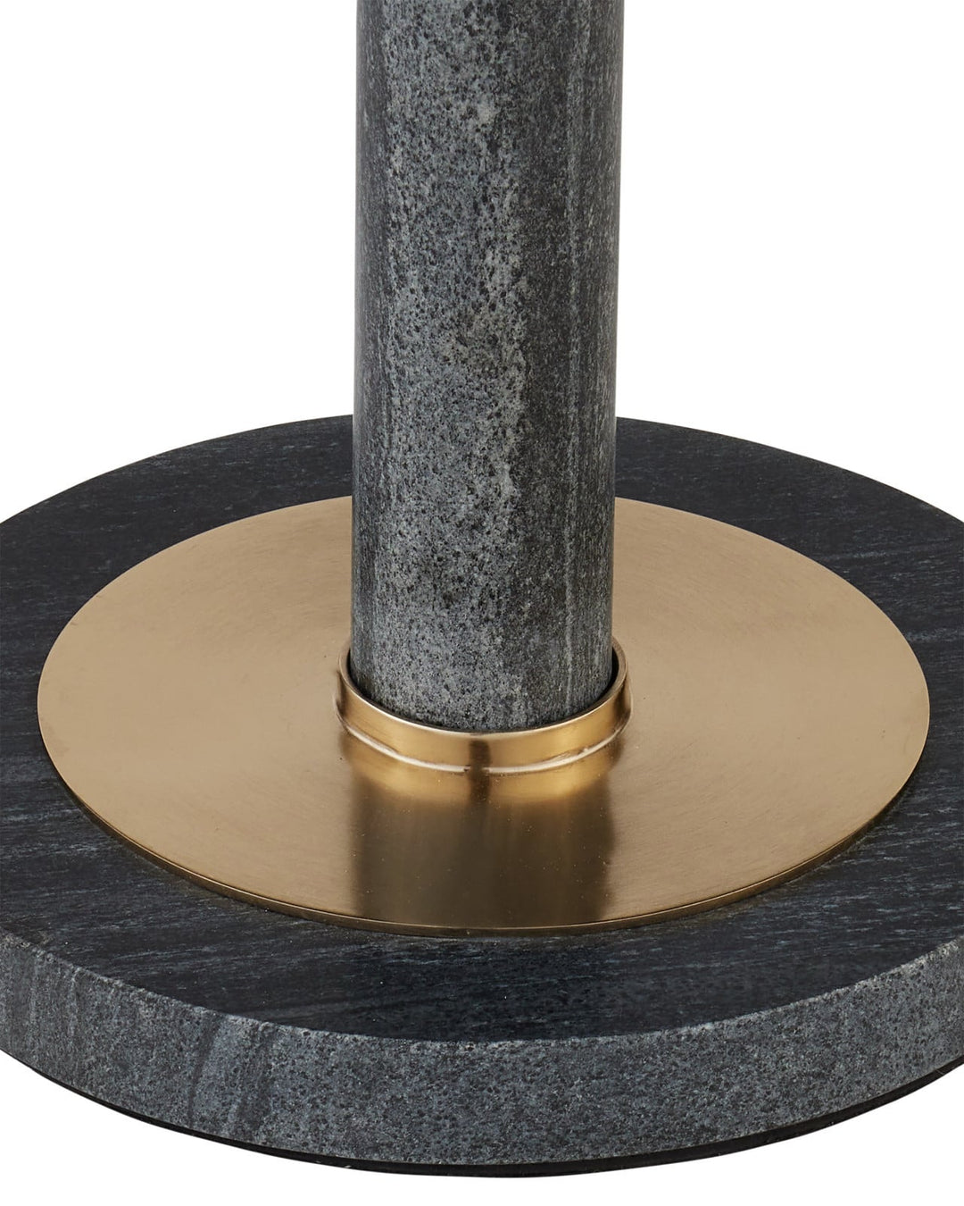 Side Tables Miles Black Marble Accent Table