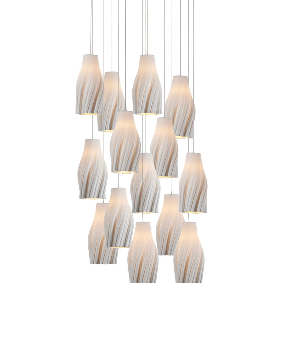 Pendants:Multi Posh 15-Light Round Multi-Drop Pendant