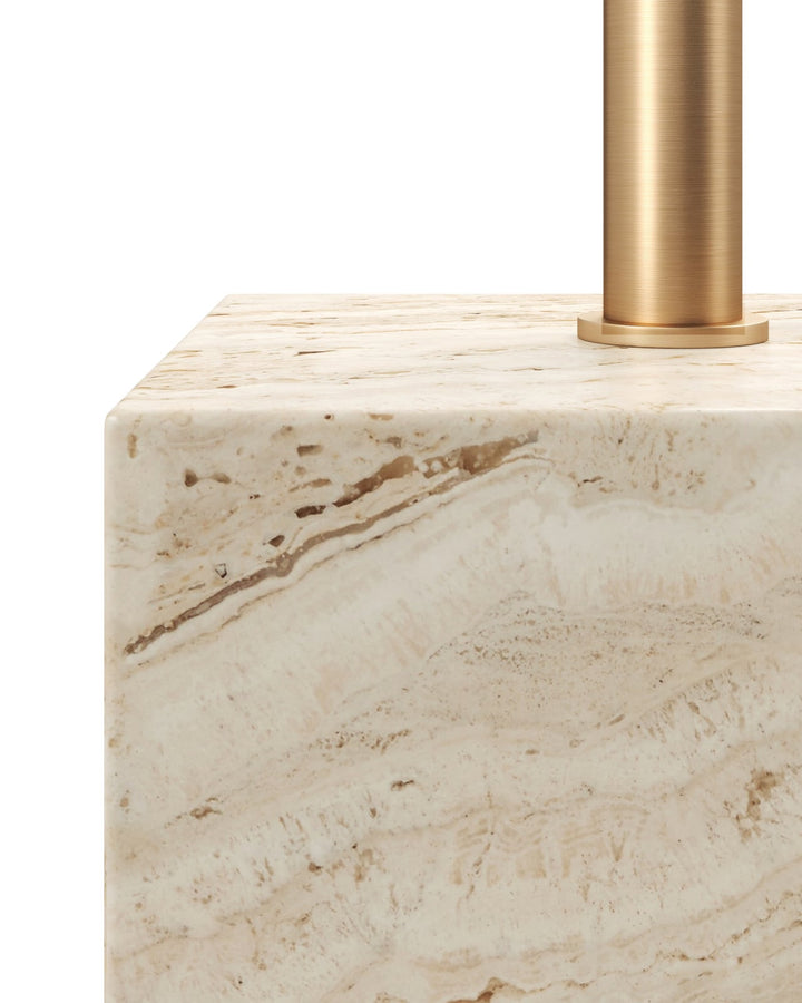 Side Tables Prado Travertine Drinks Table