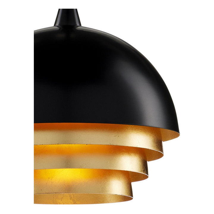 Salviati Medium Black & Gold Pendant