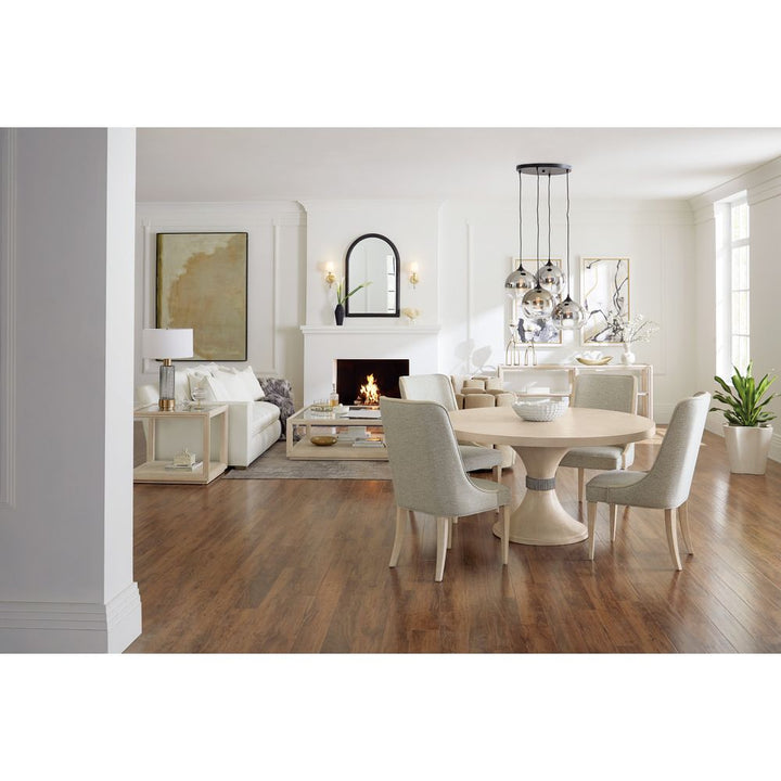 Dining Tables Nouveau Chic Round Pedestal Dining Table