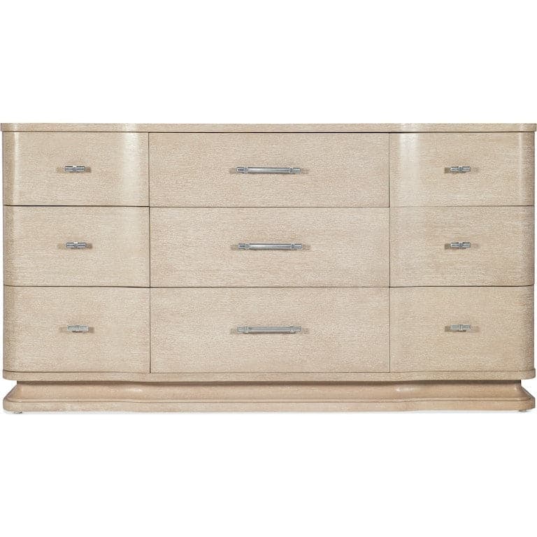 Nouveau Chic Nine Drawer Dresser-Hooker-HOOKER-6500-90002-80-Dressers-3-France and Son