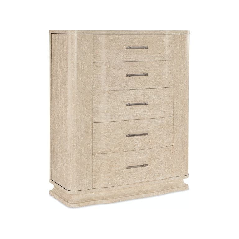 Nouveau Chic Five Drawer Chest-Hooker-HOOKER-6500-90010-80-Dressers-1-France and Son