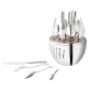 MOOD Silver-Plated 24-Piece Flatware Set