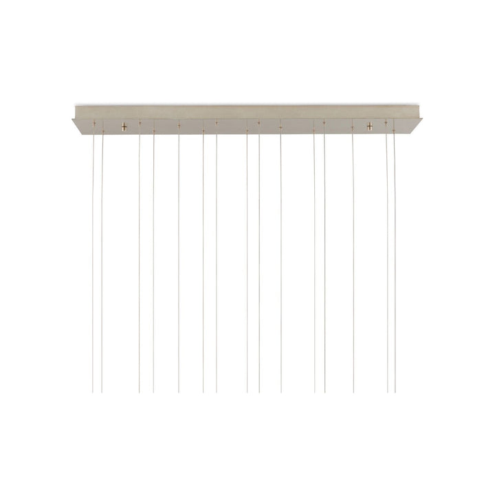 Virtu 15-Light Linear Multi-Drop Pendant