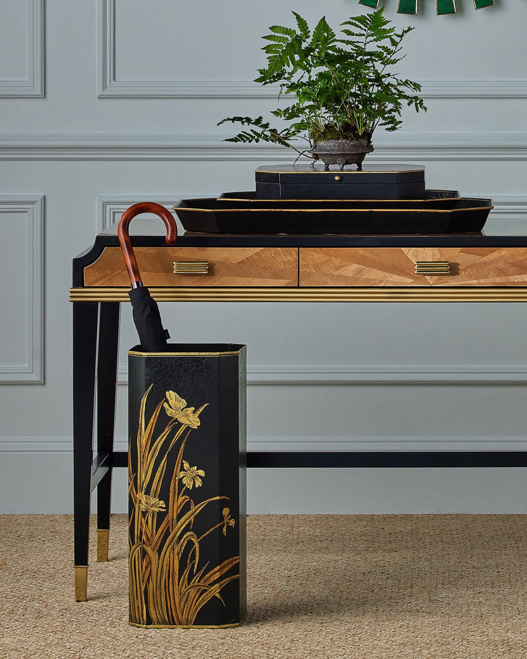 Umbrella Stands Glasshouse Tole Umbrella Stand