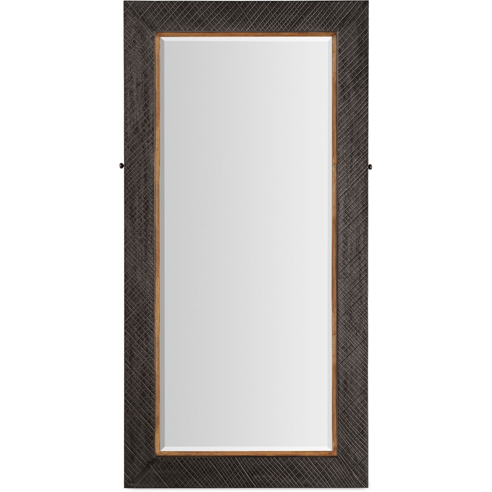 Standing Mirrors Big Sky Floor Mirror w/Jewelry Storage