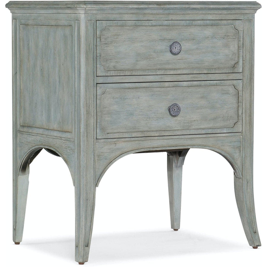 Charleston Two-Drawer Accent Table-Hooker-HOOKER-6750-50011-44-Side Tables-1-France and Son