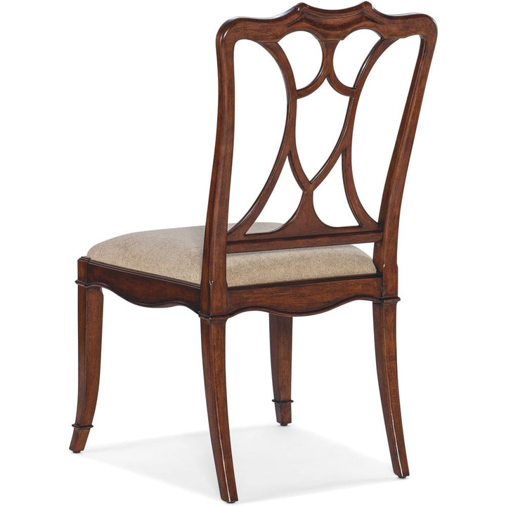 Charleston Upholstered Seat Side Chair-2 per carton/price ea