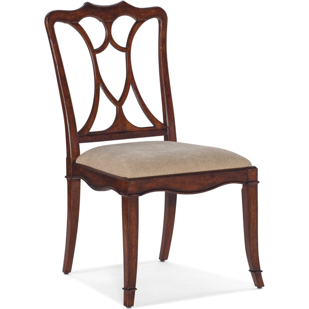 Charleston Upholstered Seat Side Chair-2 per carton/price ea