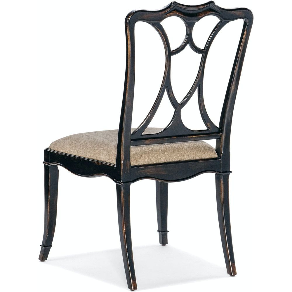 Charleston Upholstered Seat Side Chair-2 per carton/price ea-Hooker-HOOKER-6750-75310-85-Dining ChairsMaraschino Cherry-4-France and Son