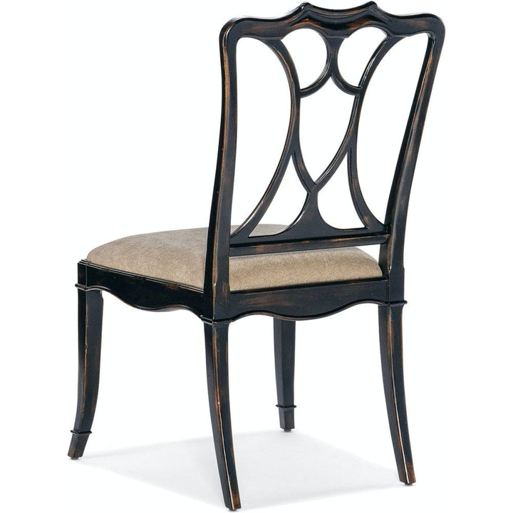 Charleston Upholstered Seat Side Chair-2 per carton/price ea-Hooker-HOOKER-6750-75310-85-Dining ChairsMaraschino Cherry-4-France and Son