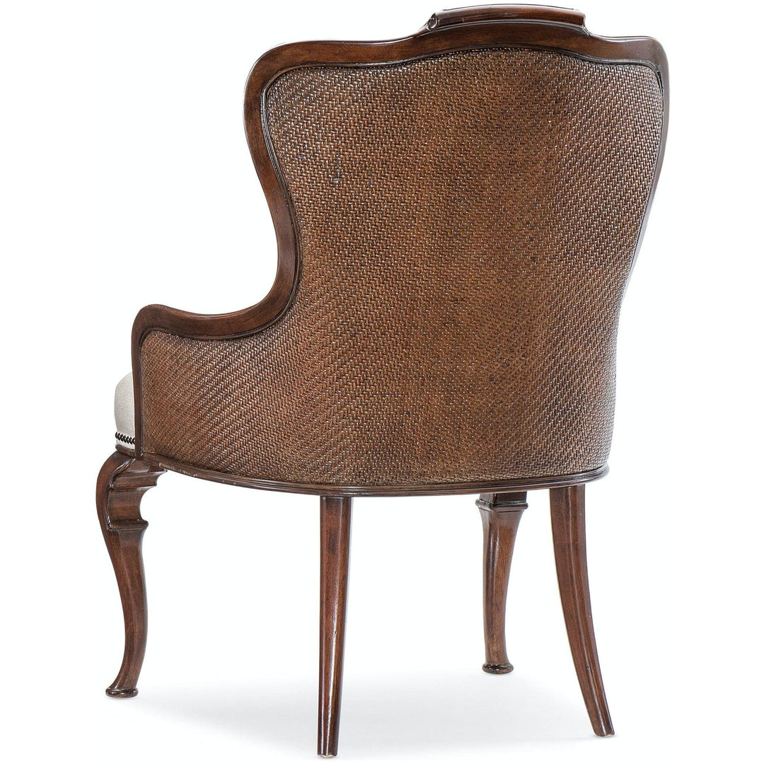 Charleston Upholstered Arm Chair-Hooker-HOOKER-6750-75600-85-Dining Chairs-2-France and Son