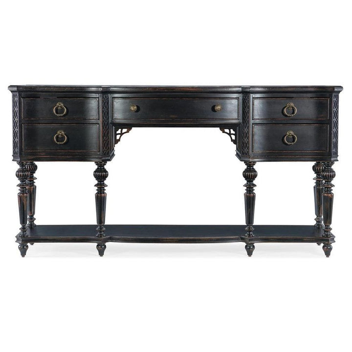 Sideboards & Credenzas Hampton Five-Drawer Server - Black - Metal Wood