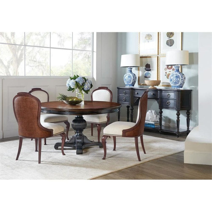 Sideboards & Credenzas Hampton Five-Drawer Server - Black - Metal Wood