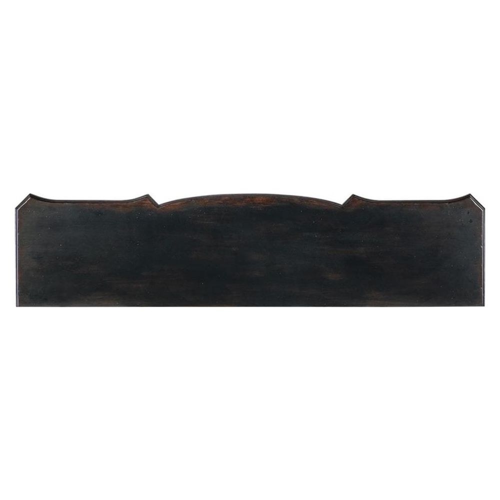 Hampton Five-Drawer Server - Black - Metal Wood