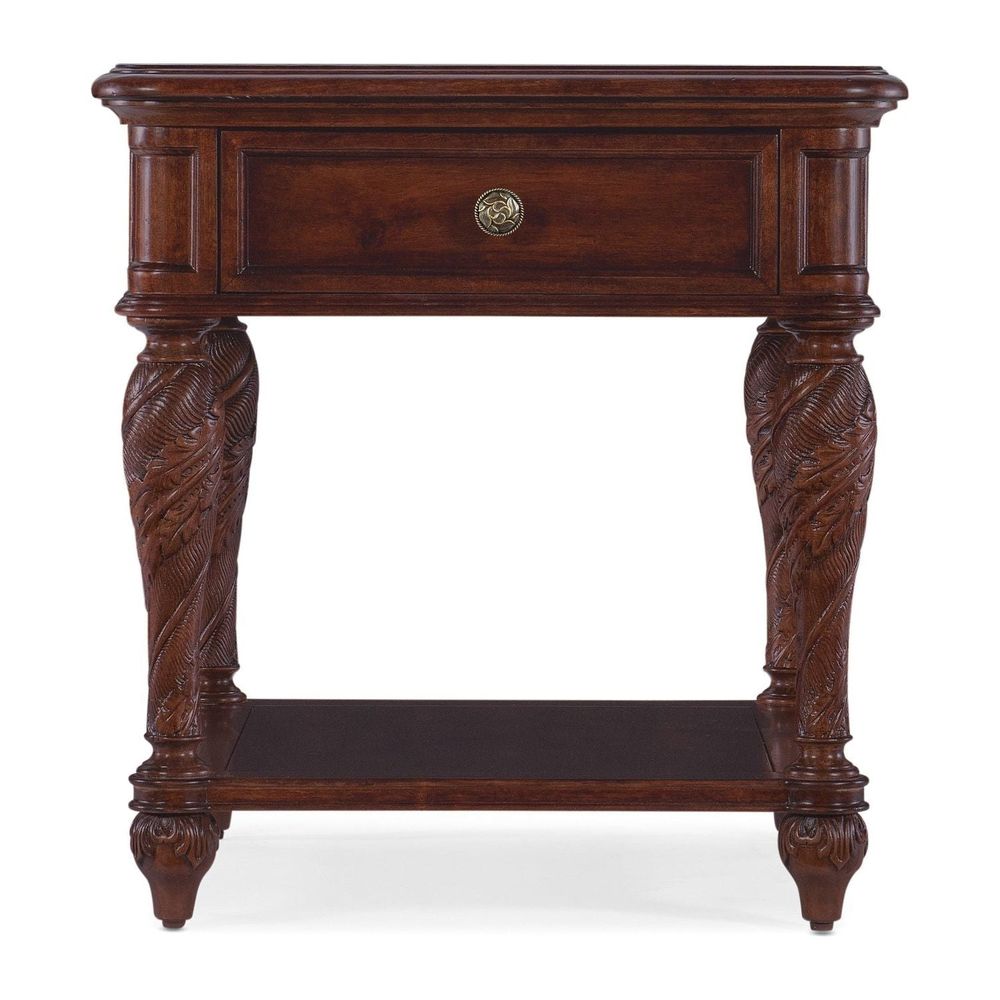 Side Tables Hamption One-Drawer End Table - Brown