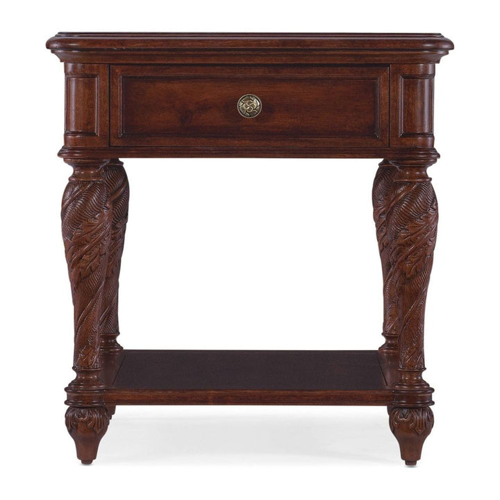 Side Tables Hamption One-Drawer End Table - Brown