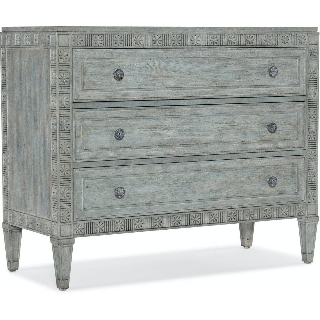 Charleston Three - Drawer Chest-Hooker-HOOKER-6750-85018-44-Bookcases & Cabinets-1-France and Son