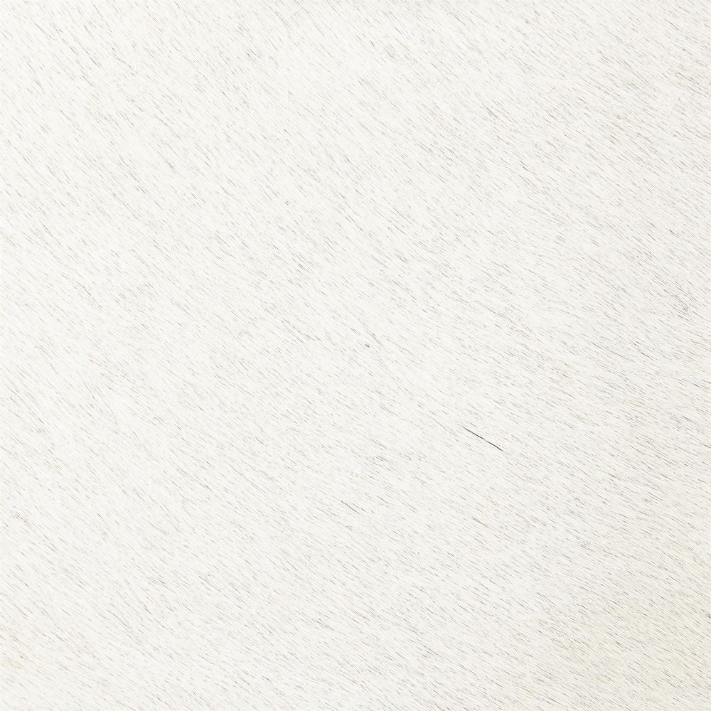 Stools & Ottomans Urban Ottoman w/Ivory Hair-on-Hide-Antique Brass