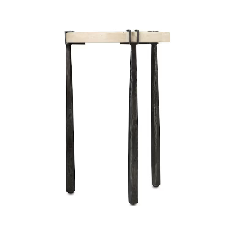 Driftwood Metal Spot Table