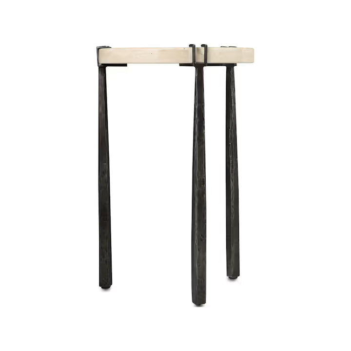 Driftwood Metal Spot Table