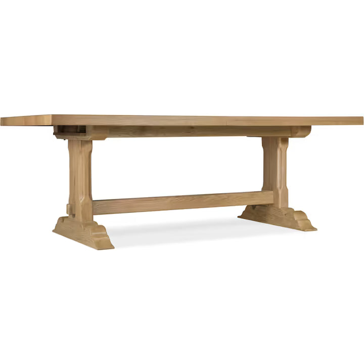 Driftwood Rectangle Dining Table with Two 20-inch Leaves