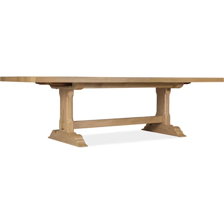 Driftwood Rectangle Dining Table with Two 20-inch Leaves