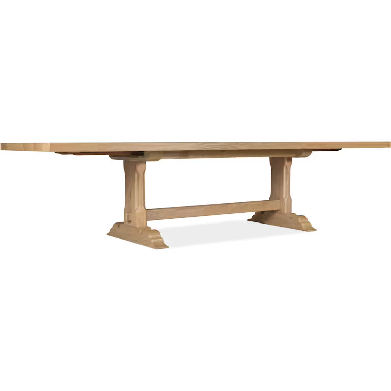 Driftwood Rectangle Dining Table with Two 20-inch Leaves