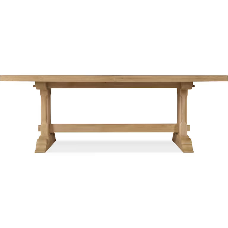 Driftwood Rectangle Dining Table with Two 20-inch Leaves
