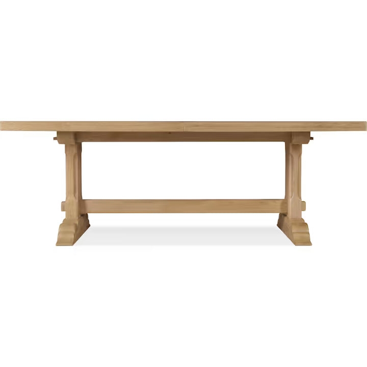 Driftwood Rectangle Dining Table with Two 20-inch Leaves