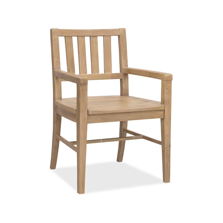 Driftwood Splatback Arm Chair