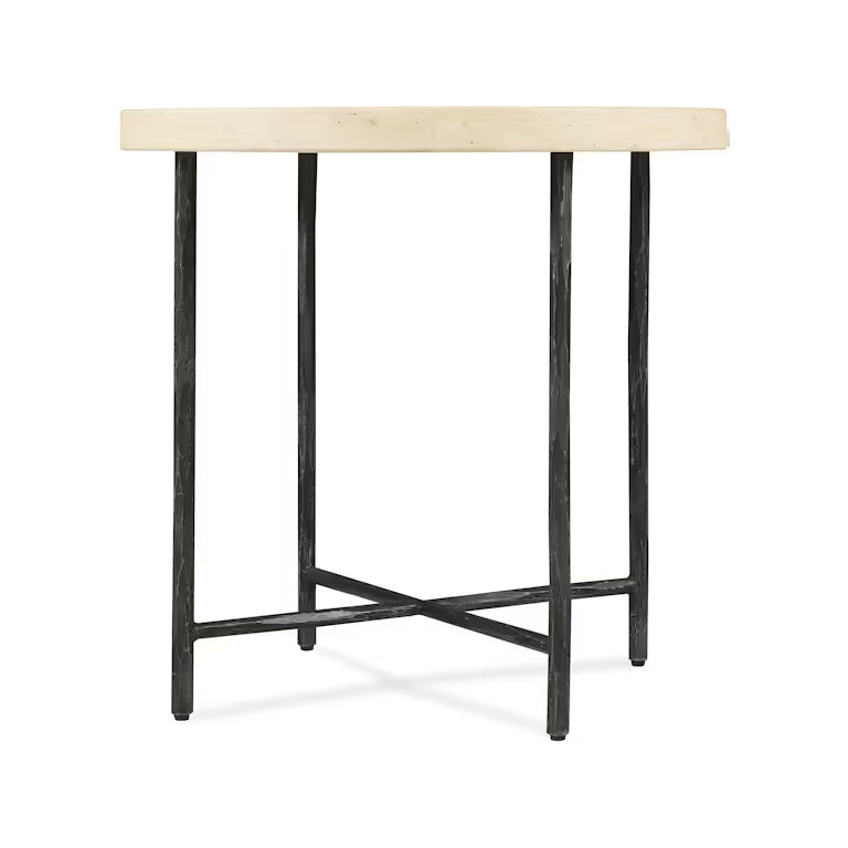 Driftwood Round Side Table