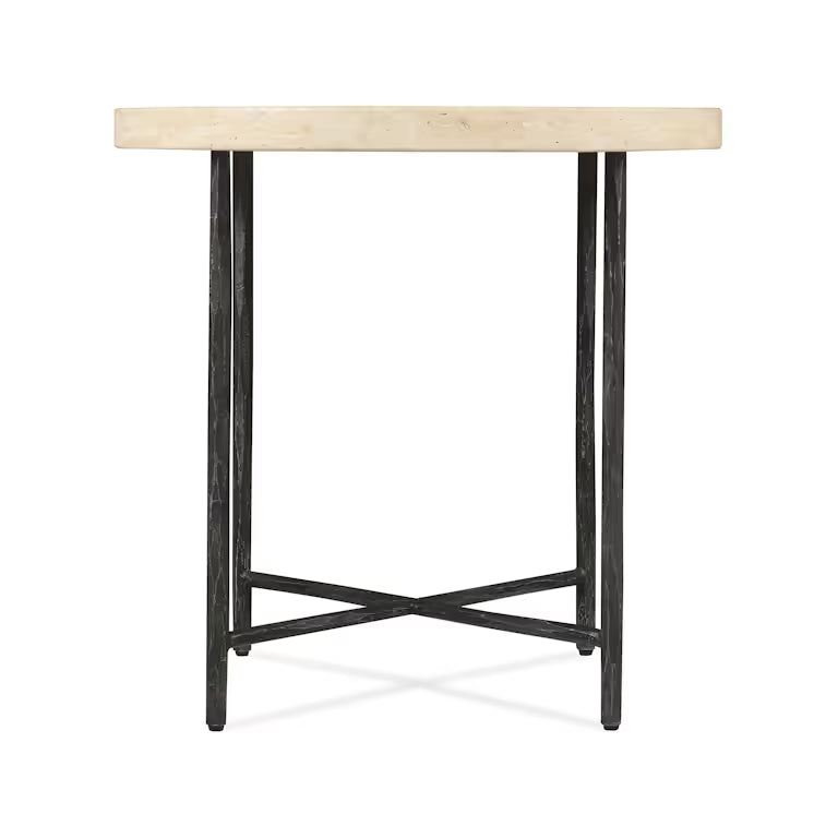 Driftwood Round Side Table