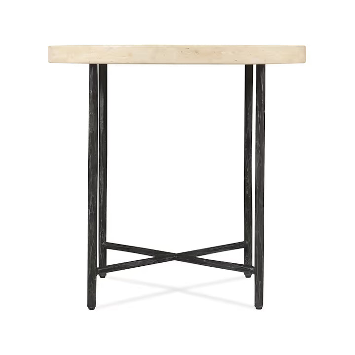 Driftwood Round Side Table