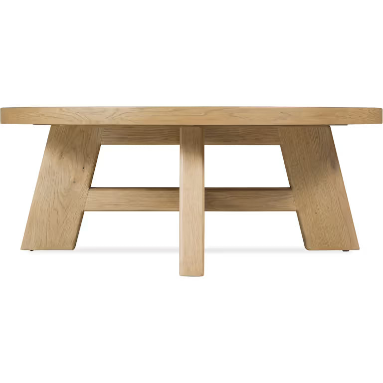 Driftwood Round Cocktail Table