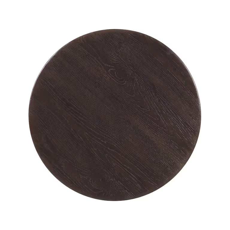 Driftwood Round End Table
