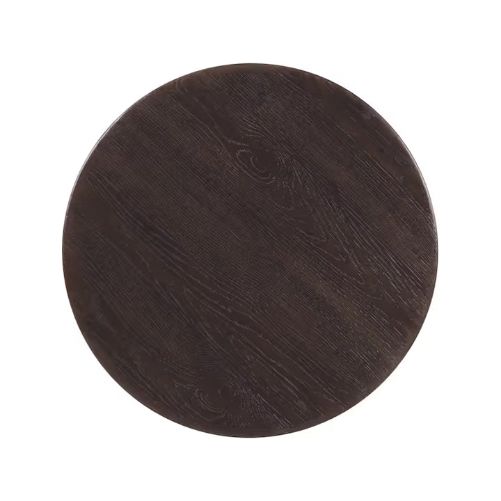 Driftwood Round End Table